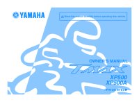 Yamaha TMAX - Owners manual 2015 
